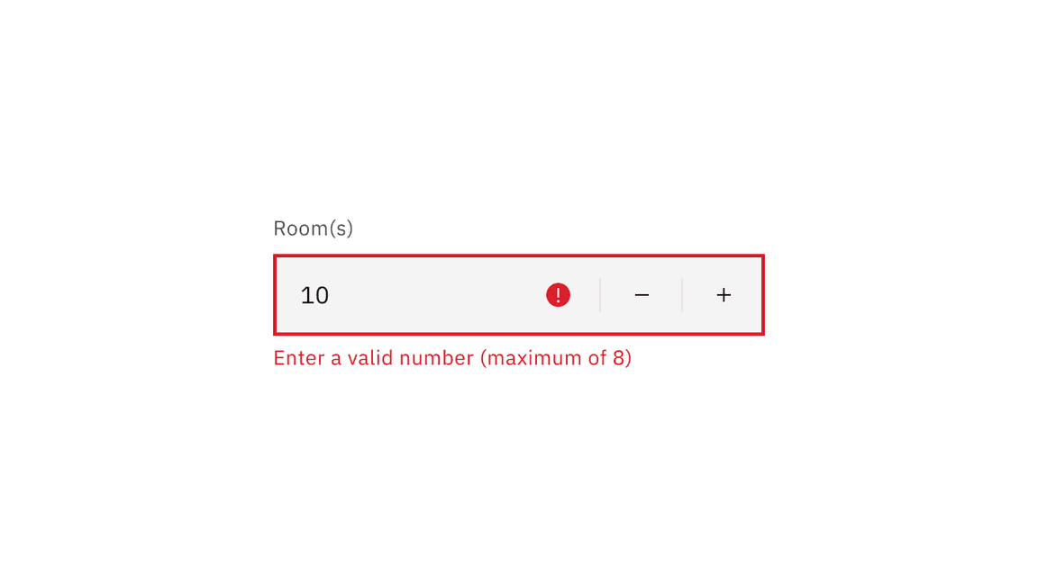 number input validation