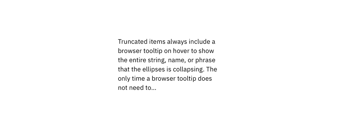 Example of end-line truncation for a paragraph. Example of end-line truncation for a paragraph.